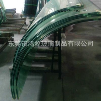 生產(chǎn)加工8+1.14+8 彎鋼夾膠玻璃 弧形玻璃 有合格證 安全性能高