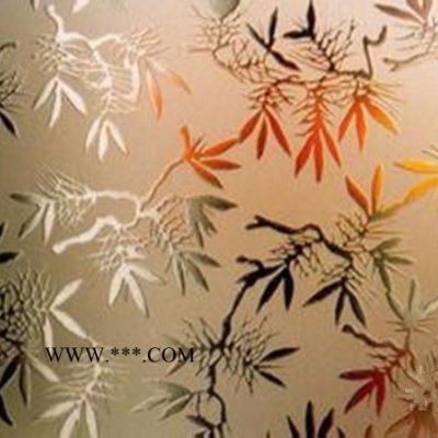 東方海華藝術(shù)玻璃壓花玻璃
