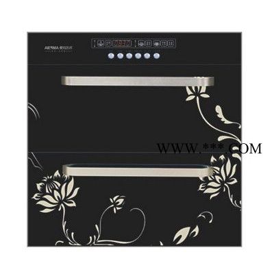 供應(yīng)荷花鍍膜玻璃面，鋁合金拉手，嵌入式消毒碗柜,消毒柜