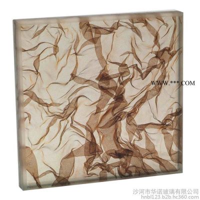 華諾 直供 wire glass 夾絲壓花玻璃 防火玻璃定做