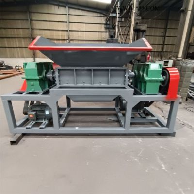 刨花撕碎機 夾膠玻璃撕碎機 卓泰800800型撕碎機