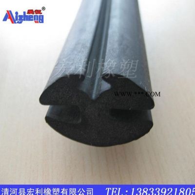 **三元乙丙密封條 三口玻璃鑲嵌膠條 汽車玻璃卡縫橡膠條耐老