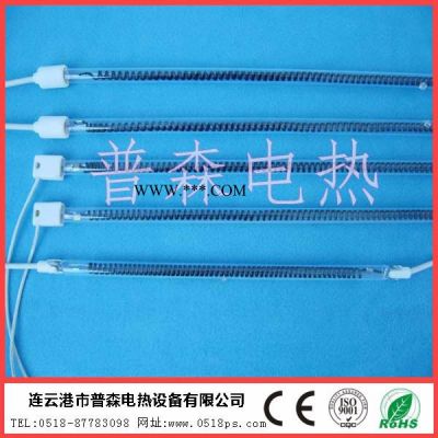 普森鍍膜電熱管/發(fā)熱管 鍍金鍍白石英玻璃加熱管 鍍膜石英燈管