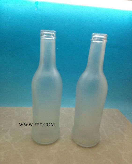 直銷蒙砂玻璃雞尾酒瓶玻璃瓶玻璃飲料瓶果醋瓶280ml