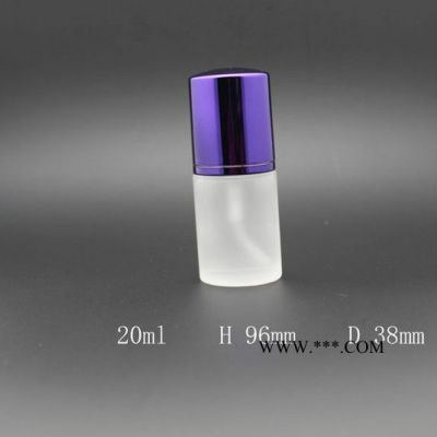 **20ml化妝品分裝瓶 現(xiàn)貨零售批發(fā)護膚品瓶 蒙砂瓶化妝品瓶化妝品玻璃瓶