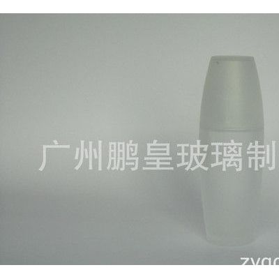 蒙砂玻璃套裝瓶 玻璃乳液瓶70ml