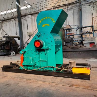 越鑫機械 600x600雙擊破石料粉碎機 雙級無篩底粉碎機 鋼渣鋁渣用雙擊破碎機