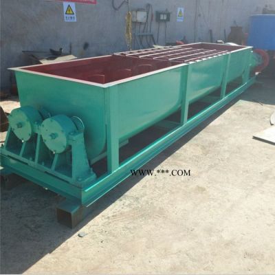雙軸無重力粉塵加濕攪拌機(jī) 干濕兩用粉煤灰加濕攪拌機(jī) 無塵環(huán)保