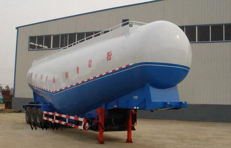 50立方輕型粉煤灰運輸半掛車價格，輕型粉粒物料運輸半掛車，散裝水泥運輸車