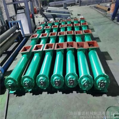 重諾環(huán)保粉煤灰輸送機(jī) 無(wú)軸多點(diǎn)下料輸送機(jī) 銷(xiāo)售