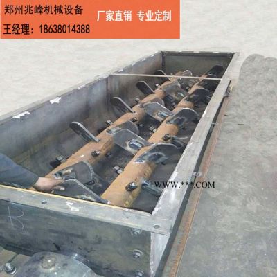 湖北兆峰雙軸加濕攪拌機 粉塵加濕攪拌機 雙軸粉塵加濕攪拌機 粉煤灰加濕攪拌機 支持定制