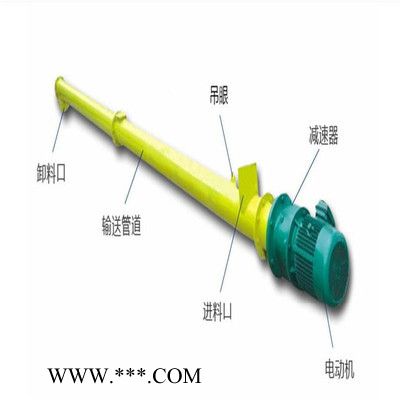 三強U型螺旋輸送機  管式螺旋輸送機  粉煤灰螺旋輸送機