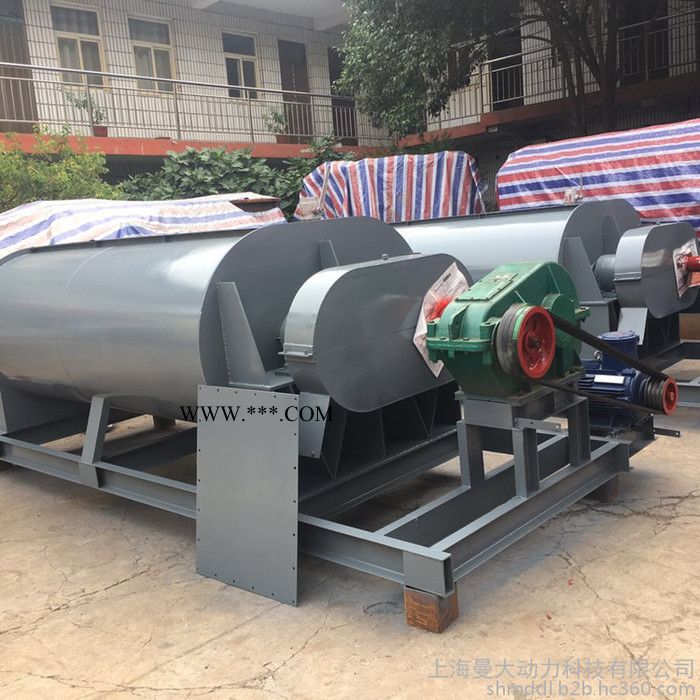 上海曼大電廠灰?guī)煜录訚駭嚢铏C 雙軸攪拌機  粉煤灰攪拌機