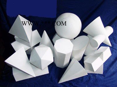 供應(yīng)美術(shù)器材　幾何形體【寫(xiě)生教具2】 石膏教具