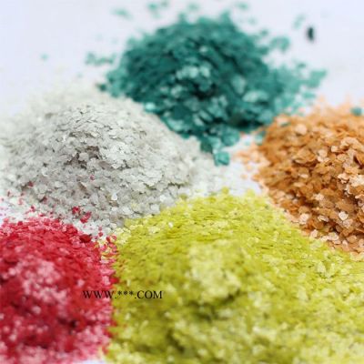 外墻噴涂巖片 彩色云母 雙萬特河北云母片廠家
