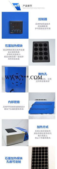 60孔石墨消解儀石墨消解趕酸儀FY-SM60