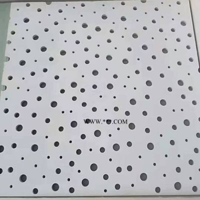 西藏穿孔石膏板 穿孔吸音吊頂板廠家