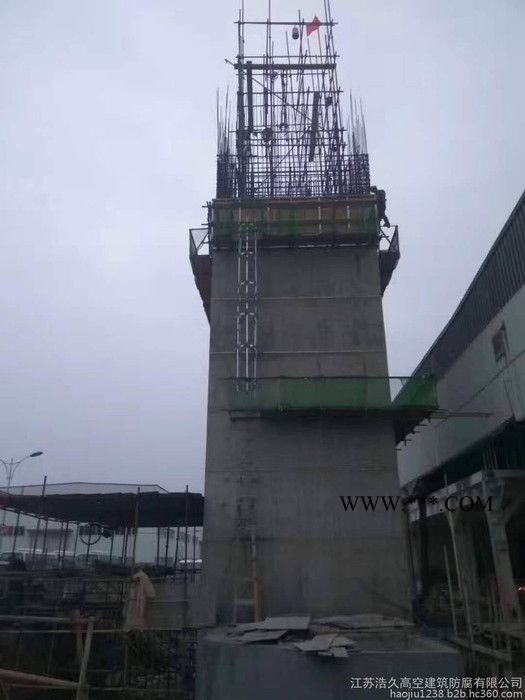【浩久高空】高空維修防腐,脫硫塔防腐,石膏脫硫