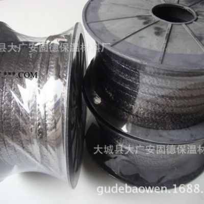 直銷膨脹夾鎳絲鋼絲石墨盤根 柔性石墨盤根 耐高溫耐高壓石墨盤根