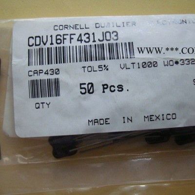 進口 100V10PF 銀云母電容器