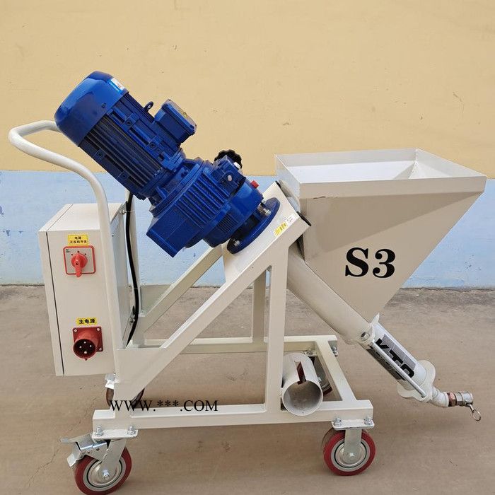 冠發(fā)防火材質(zhì)噴涂機 砂漿噴涂機 多功能砂漿灌縫機 小型石膏膩子噴涂機