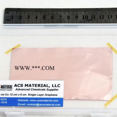 進(jìn)口CVD銅基石墨烯薄膜 30cmx20cm