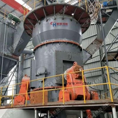 立式磨粉機(jī)加工絹云母325目 鴻程機(jī)械立磨廠家 小型立磨