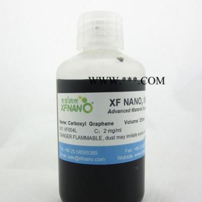 羧基化石墨烯分散液 片徑小于500 nm