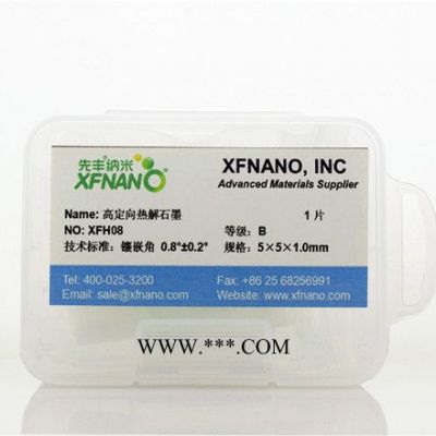 高定向熱解石墨HOPG B級（5x5x1.0 mm）