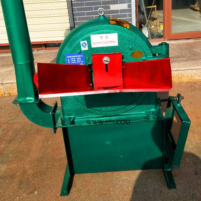 山西家用小型飼料粉碎設備 石膏木炭齒盤粉碎機 瑞誠供應360型
