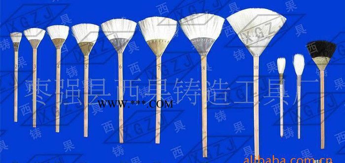 供應(yīng)西果系列3#鑄造車間刷石墨粉羊毛刷  涂料筆