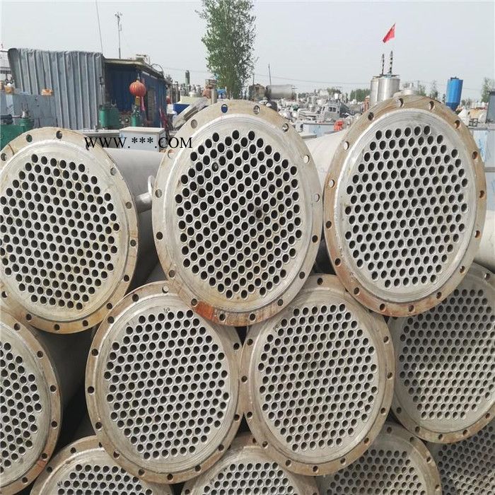 供應(yīng)二手不銹鋼列管冷凝器 石墨冷凝器 宇新 口碑好