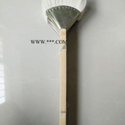供應(yīng)鑄造修型刷石墨粉 扇形涂料筆