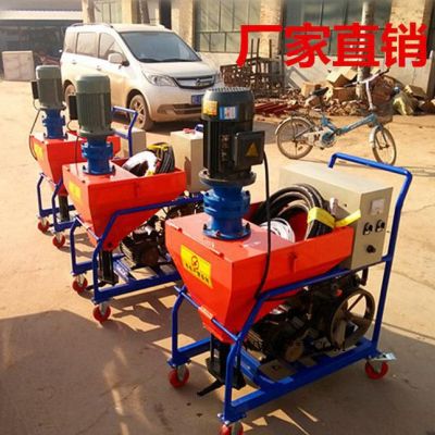 精裝修專用膩子石膏噴涂機哪家好膩子噴漿機價格