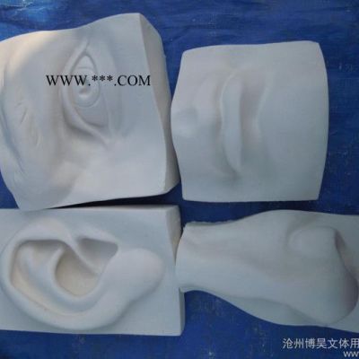 廠家供應(yīng)美術(shù)用品 寫生教具(2)石膏教具人頭像面像手足五官