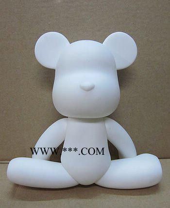 **批發(fā) 7 寸暴力熊 DIY石膏 白模白胚 彩繪涂鴉玩具
