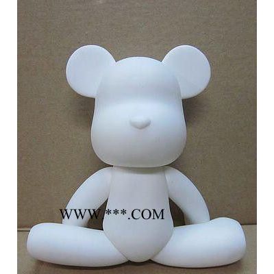 **批發(fā) 7 寸暴力熊 DIY石膏 白模白胚 彩繪涂鴉玩具