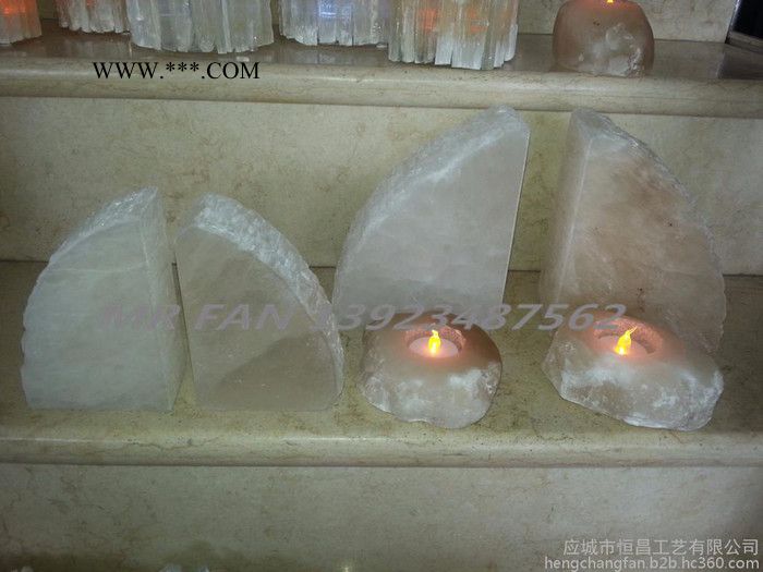 天然石膏礦石家居飾品