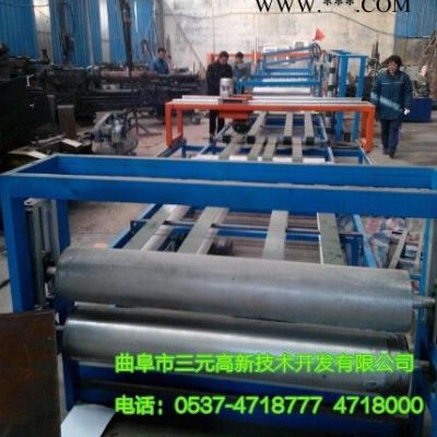 供應防火門芯板生產(chǎn)線成套實用設備  板材生產(chǎn)設備 珍珠巖保溫板設備 曲阜三元木工機械