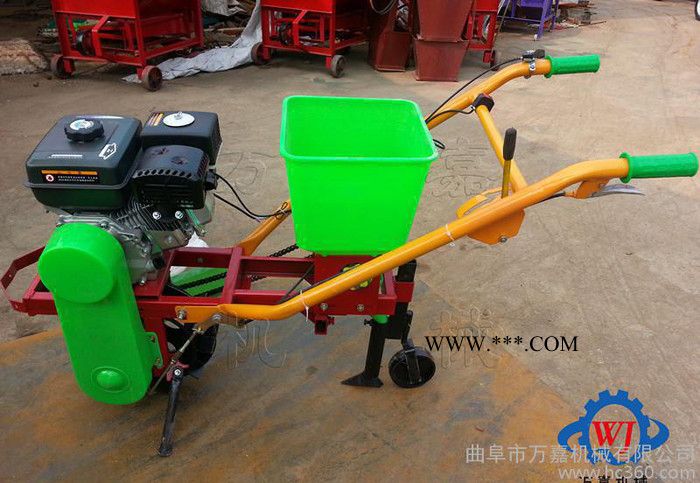 石棉高粱播種機(jī) 小麥播種機(jī) 手推式汽油機(jī)手推式播種施肥機(jī)
