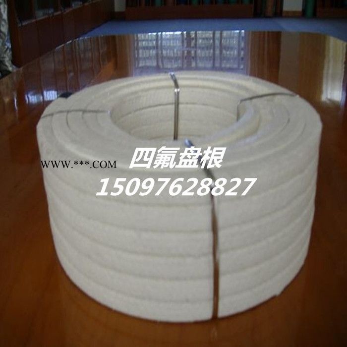 銷售石棉浸四氟盤根 無(wú)油白四氟盤根 石棉浸液盤根定制