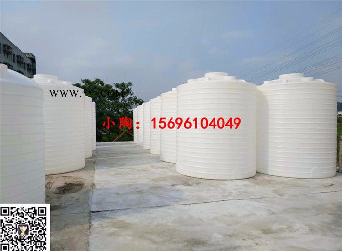 石棉5噸化工液體儲罐，廠家批發(fā)5方酸堿儲罐，5噸防腐儲罐廠家
