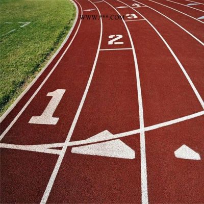 厚冠全塑型塑膠跑道 室外塑膠跑道 四川石棉自結(jié)紋塑膠跑道
