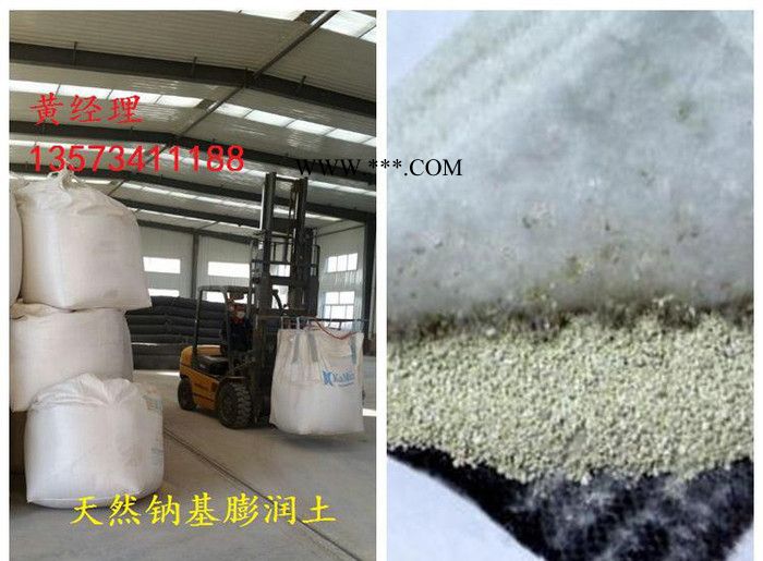 天然膨潤(rùn)土防水毯 高膨脹性鈉基膨潤(rùn)土防水毯 人工湖膨潤(rùn)土防水