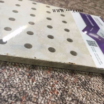 無石棉穿孔硅酸鈣板吸音裝飾材料