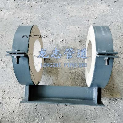 架空蒸汽管道支撐專用蛭石隔熱管托雙向滑動式導(dǎo)向支座耐高溫絕熱托架