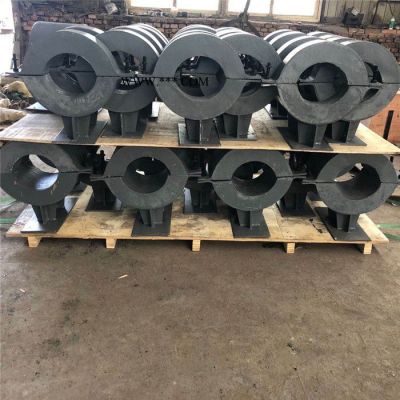 齊鑫DN500 蛭石高溫隔熱滑動管托  滑動隔熱管托  蛭石隔熱限位導(dǎo)向管托   高溫再熱蒸汽管道支吊架