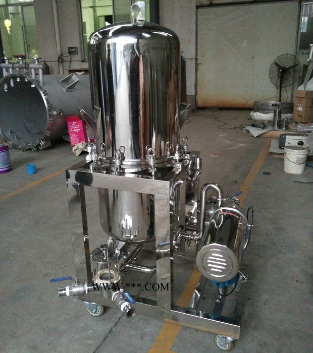 不銹鋼立式硅藻土過濾機LS400-40