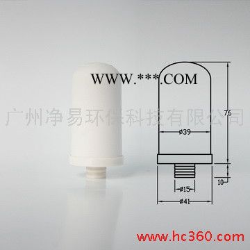 供應(yīng)凈易CM05硅藻土微濾陶瓷濾芯，過濾材料