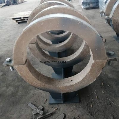 天津 高效隔熱管托 隔熱蛭石管托 志昂管道